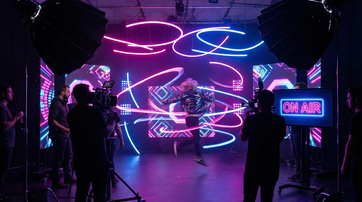 国产一区霓虹舞蹈MV视频